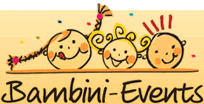 Logo Bambini-Events - Kinderevents, Kinderbetreuung, Kinderveranstaltungen